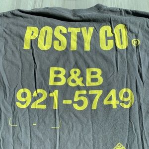 Authentic post Malone concert tee